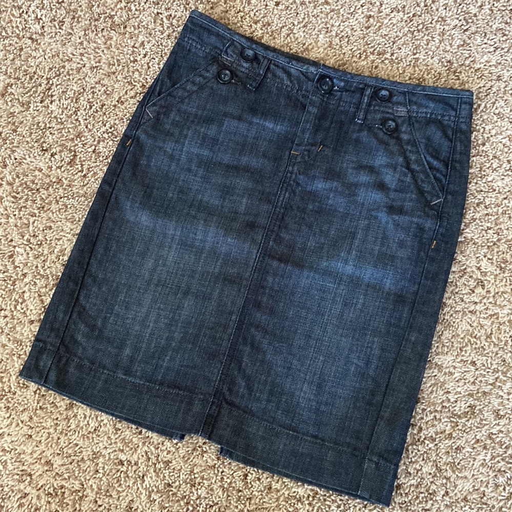 Gap Jeans denim skirt size 0